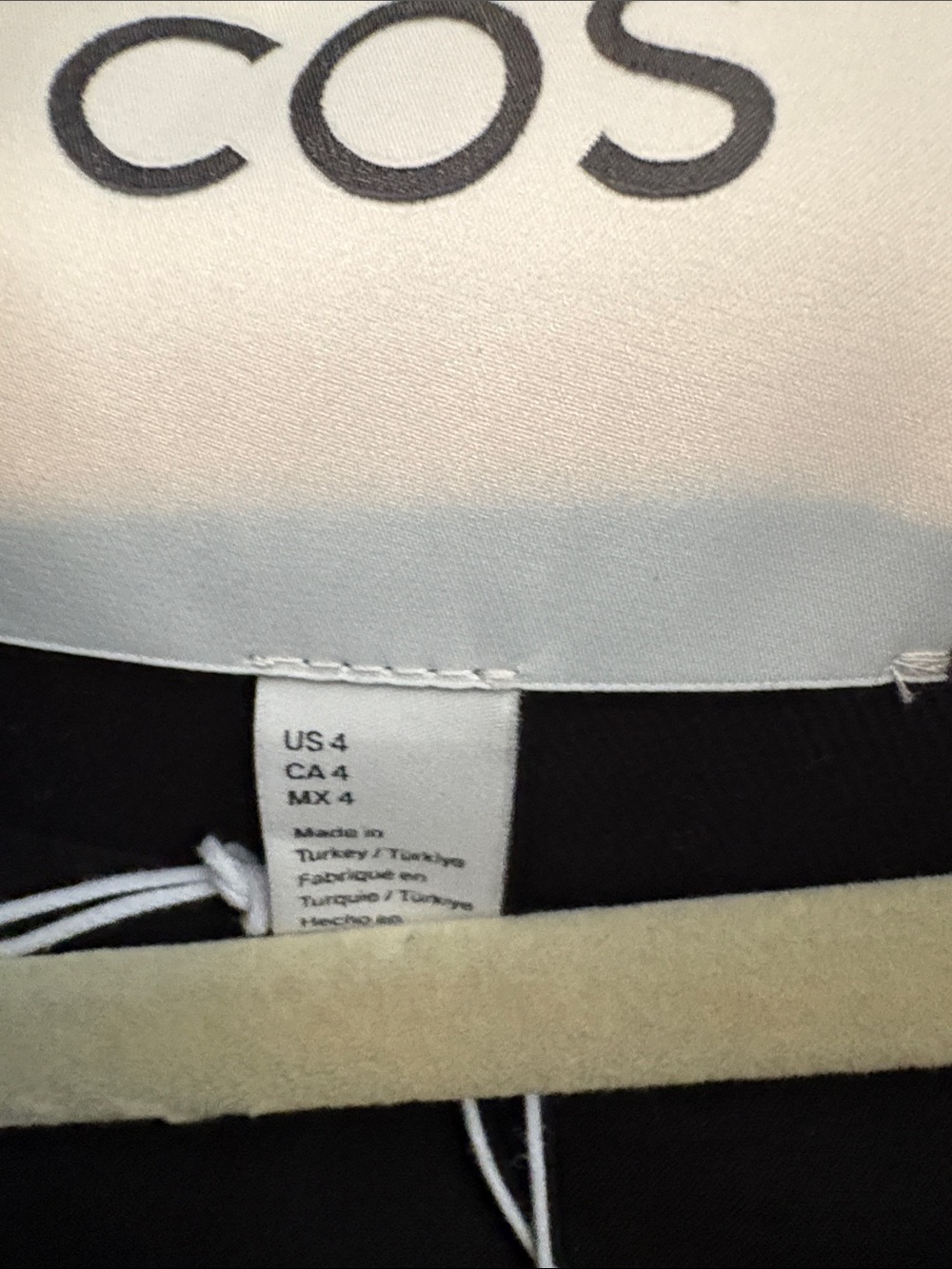 COS Black Utility Button-Front Jacket - Picture 4 of 5